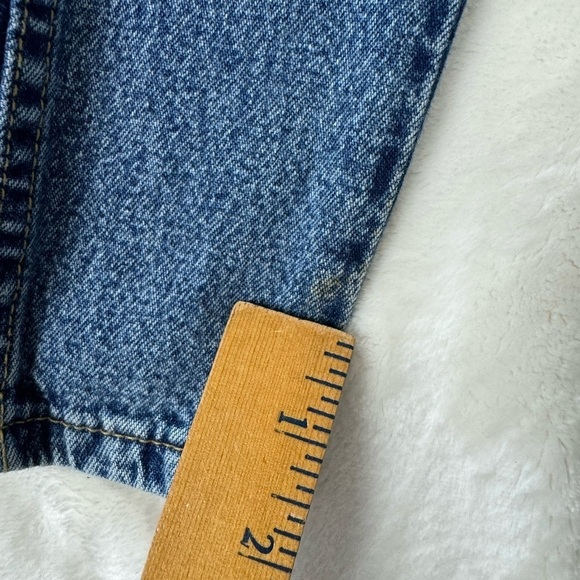 Vintage Cherokee Jeans 8 Women’s Denim Paper Tag barrel elastic 90s Mom Jeans - Picture 4 of 16